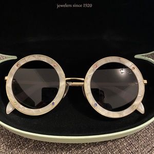 Tous Gemstone-Mother of Pearl Sunglasses